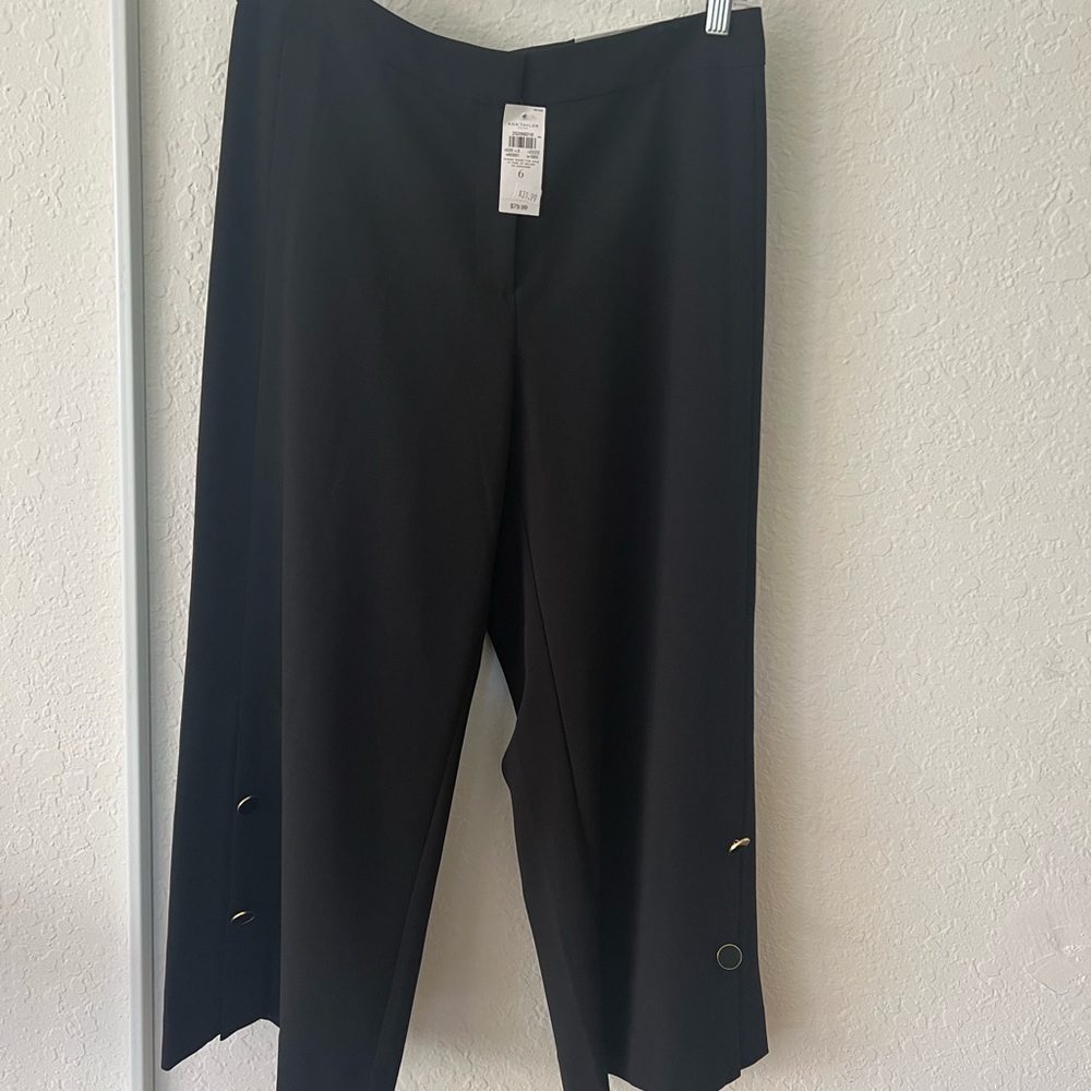 Ann Taylor Elegant Black Trousers